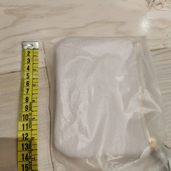 New Indigo feather small pouch. Mini bag - Picture 2 of 4